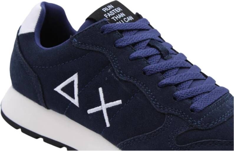 Sun68 Blauwe Sneakers Tom Solid Collectie Multicolor Heren - Foto 13