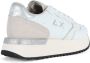 Sun68 Eco Leren Sneakers met Veters White Dames - Thumbnail 3