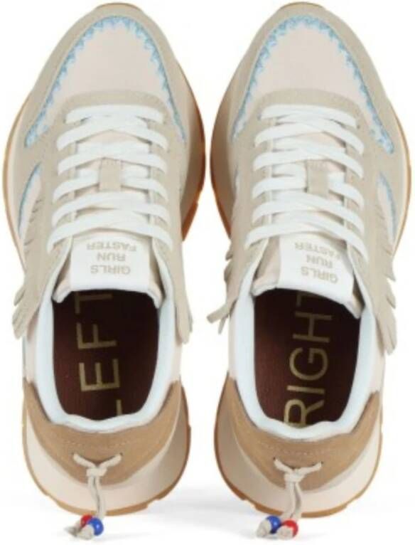 Sun68 Etnische Stijl Sneakers Ivoor - Foto 3