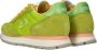 Sun68 Felgroene Ally Solid Nylon Sneakers voor Dames Green Dames - Thumbnail 4