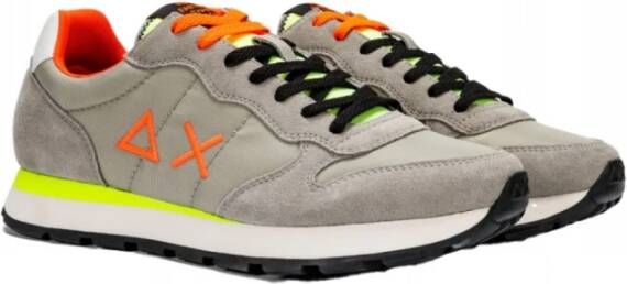 Sun68 Fluo Hardloopschoenen TOM Model Grijs Multicolor Heren