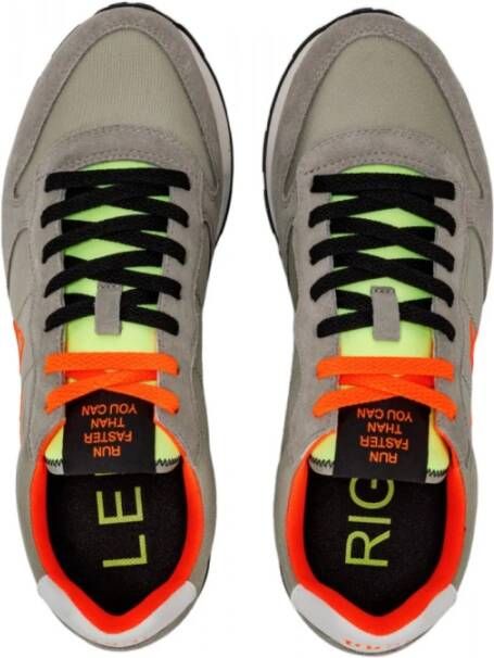Sun68 Fluo Hardloopschoenen TOM Model Grijs Multicolor Heren