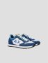 Sun68 Geborduurde Logo Hardloopschoen Z34106 Blue Heren - Thumbnail 2