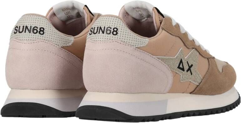 Sun68 Glitter Logo Stargirl Sneakers