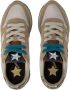 Sun68 Stargirl Glitter Logo Dames Sneakers Schoenen Beige Z44210 - Thumbnail 9