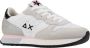 Sun68 Glitter Sneakers met Suède en Stof White Dames - Thumbnail 2
