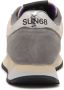 Sun68 Glitter Logo Sneaker Crème Grijs - Thumbnail 4