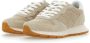 Sun68 Glitterende witte stoffen sneakers Yellow - Thumbnail 6