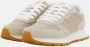Sun68 Ally Glitter Sneakers Dames Leren Sneaker Beige - Thumbnail 8