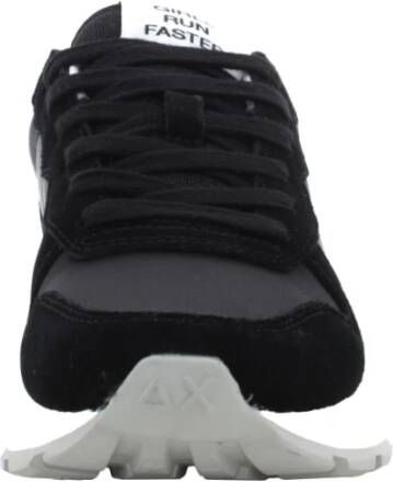 Sun68 Goud Zilver Lage Sneakers Black Dames