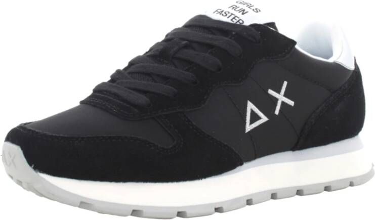 Sun68 Goud Zilver Lage Sneakers Black Dames