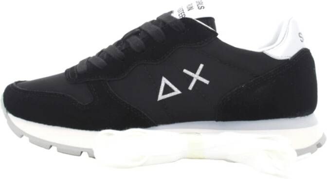 Sun68 Goud Zilver Lage Sneakers Black Dames