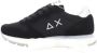 Sun68 Ally Bright Nylon Leren en Stoffen Sneakers Black Dames - Thumbnail 9