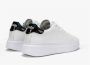 Sun68 Grace Leather Dames Wit en Zwart Schoenen White Dames - Thumbnail 3