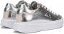 Sun68 Grace Leather Sneakers Zilver Gray Dames - Thumbnail 3