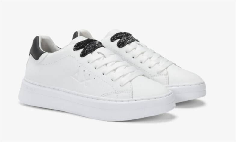 Sun68 Grace leren sneakers