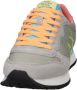 Sun68 Volwen Tom for Peace Sneakers Licht Grijs Multicolor Heren - Thumbnail 8