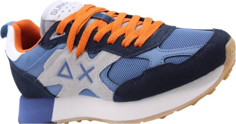 Sun68 Grijze Sneaker voor Mannen en Vrouwen