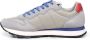 Sun68 Grijze Sneakers Tom Solid Model Gray Heren - Thumbnail 9