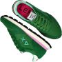 Sun68 Groene Ally Solid Nylon Sneakers voor Dames Green Dames - Thumbnail 3