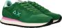 Sun68 Groene Ally Solid Nylon Sneakers voor Dames Green Dames - Thumbnail 4