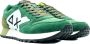 Sun68 Nylon Suede Sneakers Multigreen Rubber Zool Green Heren - Thumbnail 5