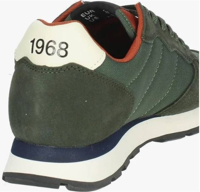 Sun68 Groene Sneakers voor Heren Groen Heren