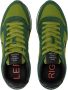 Sun68 Groene Tom Sneaker met Mix van Materialen Green Heren - Thumbnail 3