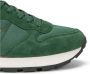 Sun68 Groene Suède Sneaker met Verwijderbare Binnenzool Green Heren - Thumbnail 4