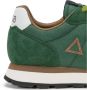 Sun68 Groene Suède Sneaker met Verwijderbare Binnenzool Green Heren - Thumbnail 5