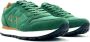 Sun68 Groene Suède Sneaker met Verwijderbare Binnenzool Green Heren - Thumbnail 6