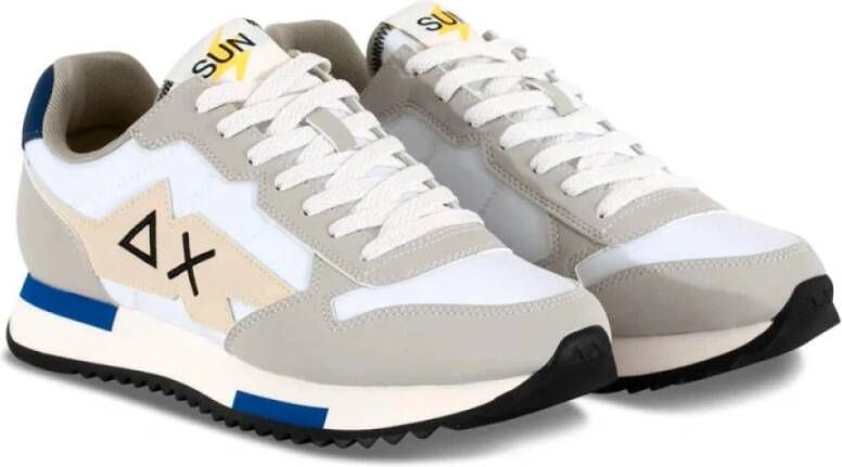 Sun68 Hardloopschoen Niki Solid Wit Multicolor Heren
