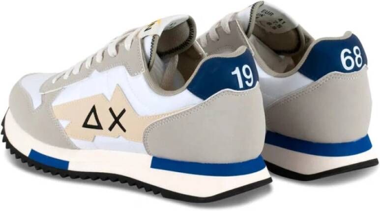 Sun68 Hardloopschoen Niki Solid Wit Multicolor Heren