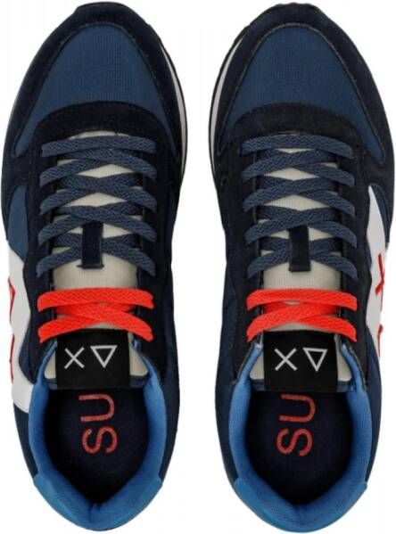 Sun68 Hardloopschoenen Jaki Solid Blauw Marine Multicolor Heren