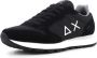 Sun68 Zwarte Sneakers Tom Solid Nylon Black Heren - Thumbnail 12