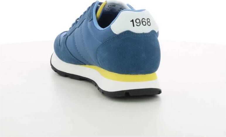 Sun68 Heren Lichtblauwe Solide Sneakers Blue Heren