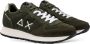 Sun68 Tom Suede Militair Groene Hardloopschoenen Green Heren - Thumbnail 6