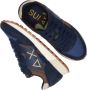 Sun68 Bicolor Sneaker met Leren Bovenwerk Blue Heren - Thumbnail 9