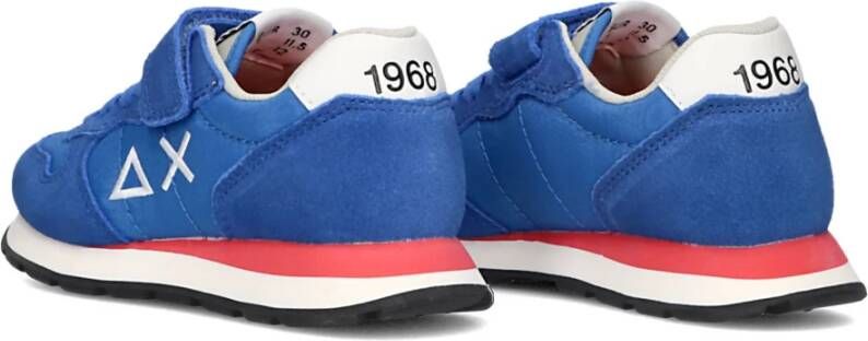 Sun68 Jongens Tom Solid Lage Sneakers Blue Heren