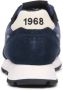 Sun68 Tom Classic Navy Blauw Suède Eco-lederen Hardloopschoen Blue Heren - Thumbnail 12