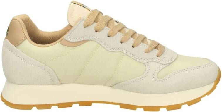 Sun68 Lage Sneakers Beige Heren