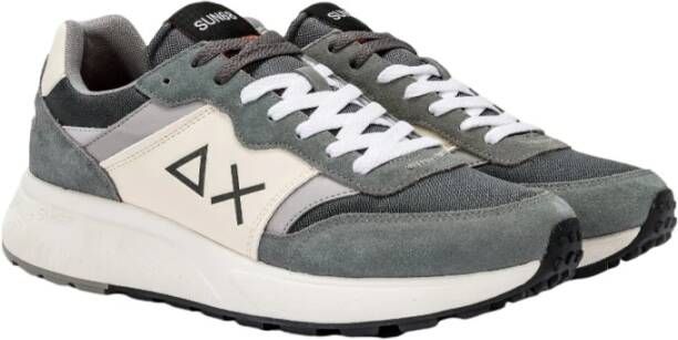 Sun68 Lage Sneakers Gray Heren