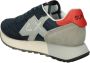 Sun68 Blauwe Sneakers Hardloopstijl Lichtgewicht Grip Blue Heren - Thumbnail 5