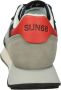 Sun68 Blauwe Sneakers Hardloopstijl Lichtgewicht Grip Blue Heren - Thumbnail 6