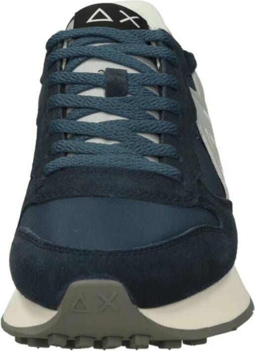 Sun68 Lage Sneakers Solid Model Blue Heren