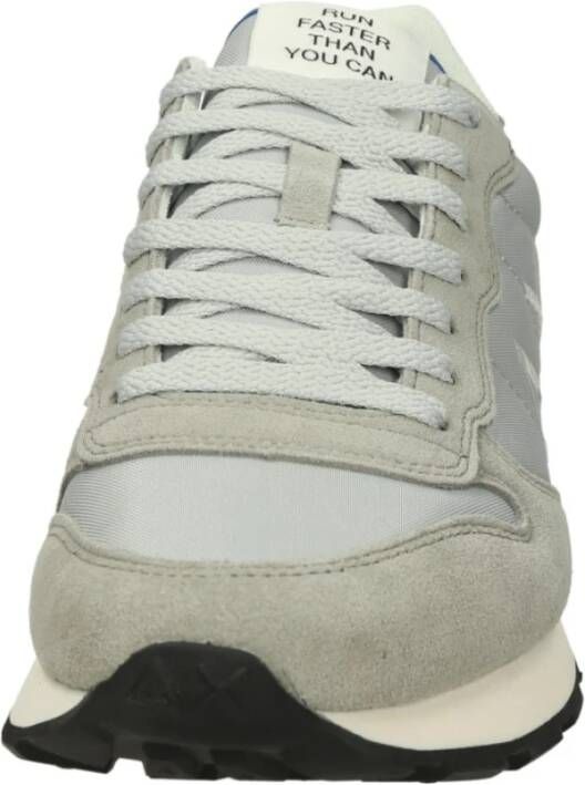 Sun68 Lage Sneakers van Technische Stof Gray Heren