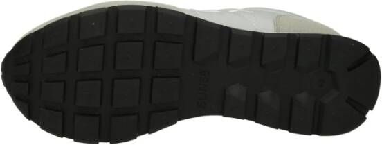Sun68 Lage Sneakers van Technische Stof Gray Heren
