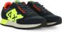 Sun68 Leren en stoffen sneakers Jaki Fluo Multicolor Heren - Thumbnail 4