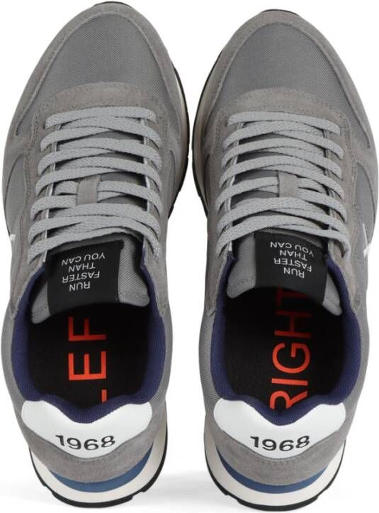 Sun68 Leren en stoffen sneakers TOM Solid