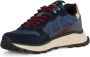 Sun68 Leren en stoffen sneakers voor kamperen Multicolor Heren - Thumbnail 2
